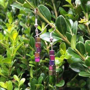 Stacked Holographic Earrings 💫